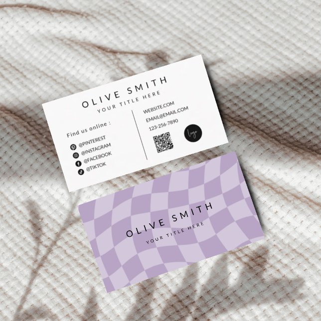 Carte de visite rétro (Créateur téléchargé)