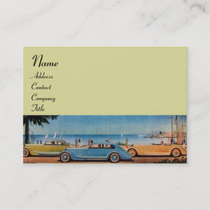 Carte De Visite RETRO CARS - réparation automobile