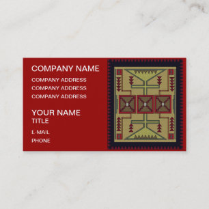 Carte De Visite Rétro de Southwest