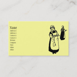 Carte De Visite Rétro Maid