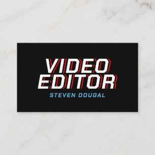 Carte De Visite Rétro minimaliste professionnel