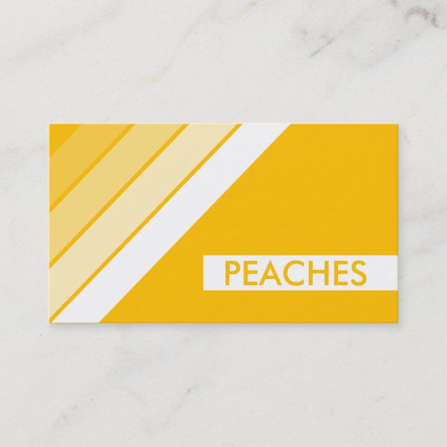 Carte De Visite REtro PEACHES (Devant)