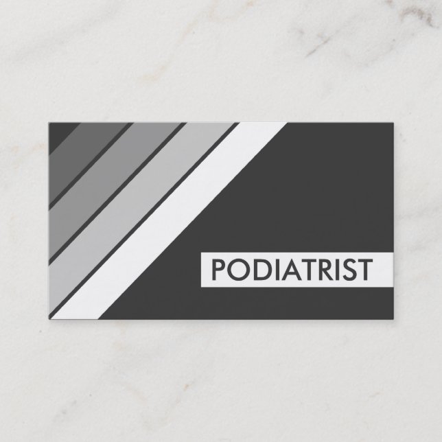 Carte De Visite RÉtro PODIATRIST (Devant)