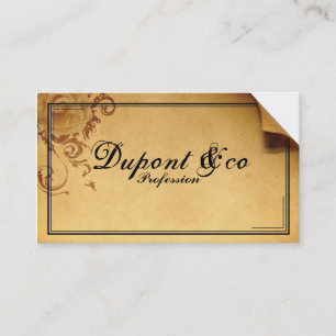 Carte de visite retro - Retro Business card