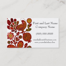 Retro Rooster 60s Style Mod Orange et Rouge