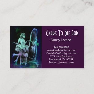 Carte De Visite Rêve de vert bleu - Alicia