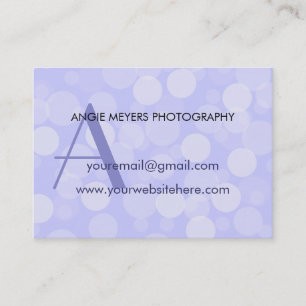 Carte De Visite Rêve pourpre