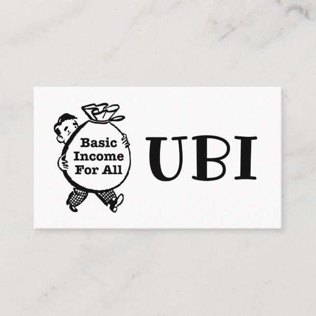 Carte De Visite Revenu De Base Pour Tous (Devant)