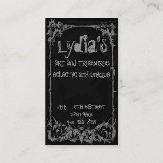 Carte De Visite Rêves gothiques