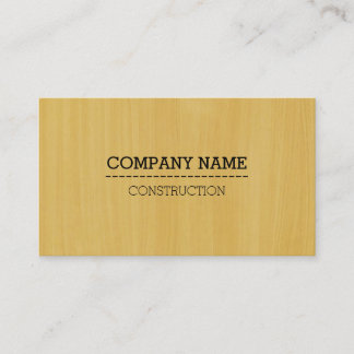 Carte De Visite Revêtement professionnel en bois no 3