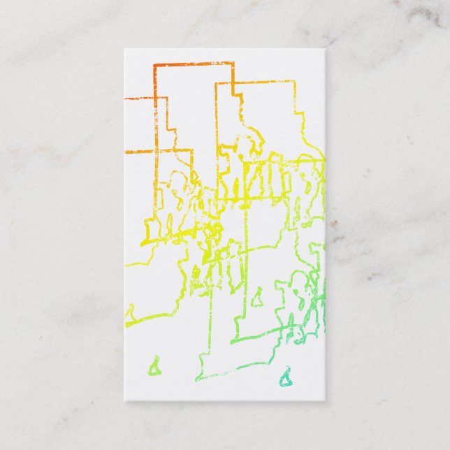 Carte De Visite rhode island chill flou (Devant)