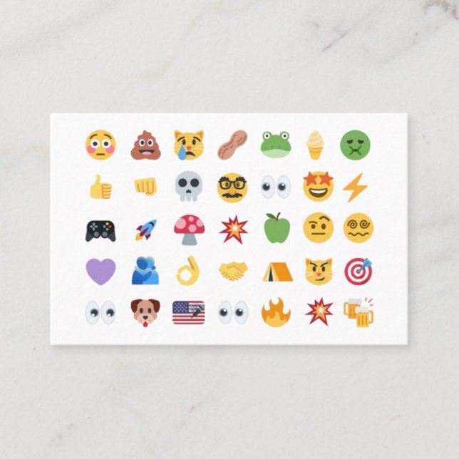Carte De Visite Roaring Kitty 35 Emoji Timeline GME MOASS DFV meme (Devant)