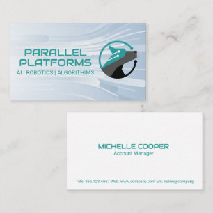 Carte De Visite Robo Dog   Technologie Ai