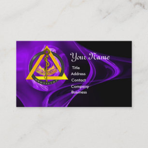 CARTE DE VISITE ROCHE DE LA DENTISSE DENTISTE ASCLEPIUS