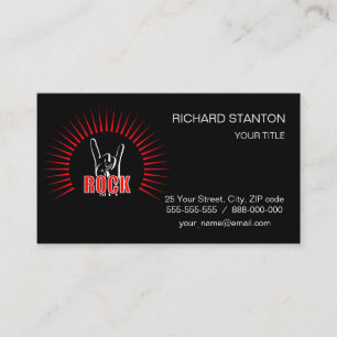 Carte De Visite Rock