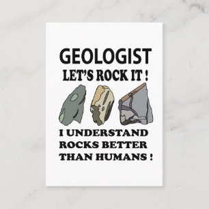 Carte De Visite Rock IT Géologue