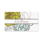 Carte de visite Romantic Flowers