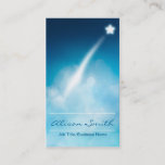 Carte De Visite Romantic Shooting star business card<br><div class="desc">Romantic Shooting star business card</div>