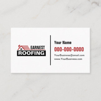Carte De Visite Roofing Business Cards
