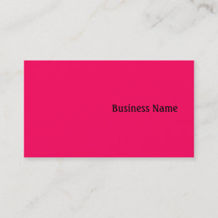 Carte De Visite rose