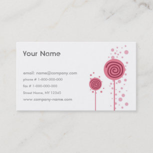 Carte De Visite Rose