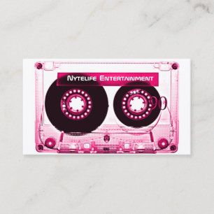 Carte De Visite Rose Chaud (Fille) Mixtape