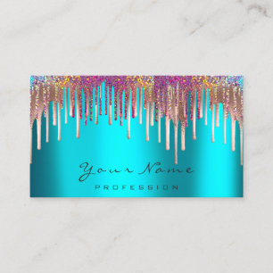 Carte De Visite Rose de maquillage pour épilation de cire de clous