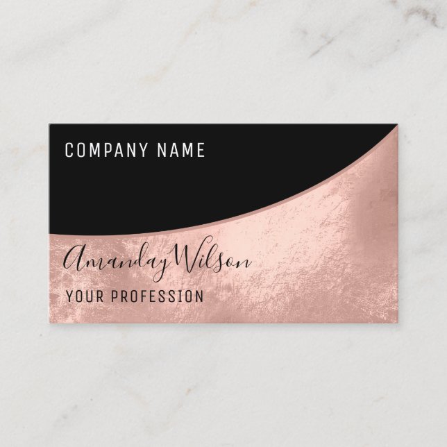 Carte De Visite Rose de maquillage professionnel Lashes Artiste (Devant)