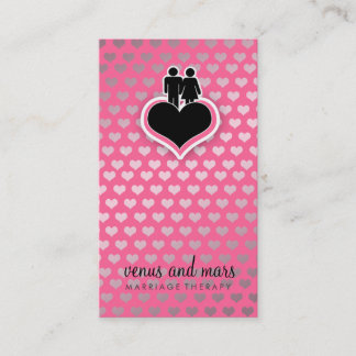 Carte De Visite Rose de thérapeute de 311 mariages