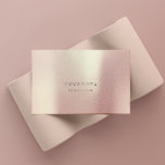 Carte De Visite Rose Gold Pearly Abstract Minimal Silk Metallic<br><div class="desc">As a designer I a designer I'm making and proposing modern tools (design and B&B solutions) that helps you to attract clients to your business and make your business grow Any other question, please let me know. Have a special day! FlorenceK design with lines, stripes, stars and grungy natural gold...</div>