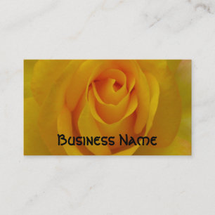 Carte de visite rose jaune