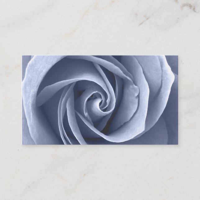 Carte De Visite rose lavande (Devant)