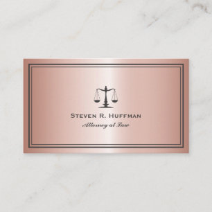 Carte De Visite rose métallurgique à échelle professionnelle