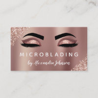 Rose Parties scintillant or Éclaircissement Eyelas