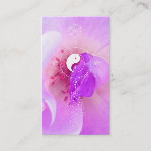 Carte De Visite Rose rose de violette de lavande de Fuchia de *~*