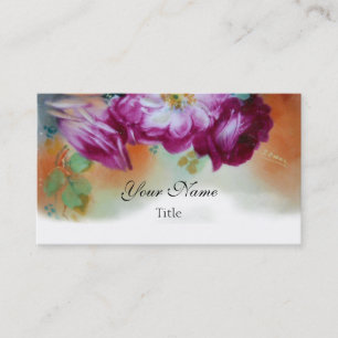 Carte De Visite Rose victorien de Ruby