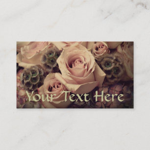 Carte De Visite Roses roses