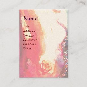 Carte De Visite ROSINA, Salon des cheveux de beauté, Spa, Artiste 