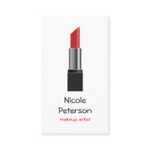 Rouge à lèvres de rouge de maquilleur