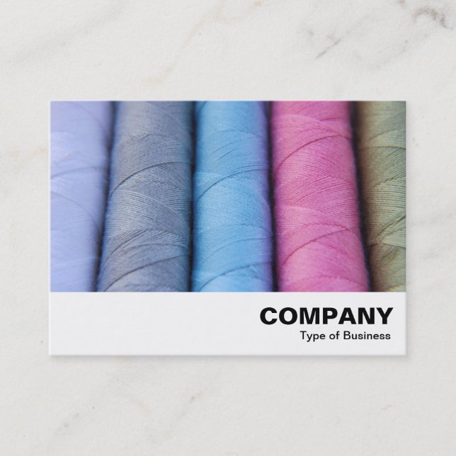 Carte De Visite Roulettes de coton (Devant)