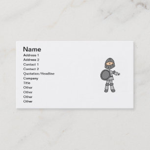 Carte De Visite Royal Knight