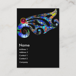 Carte De Visite RUBIS ÉPHÉMÈRE/beauté, salon, spa, maquilleur