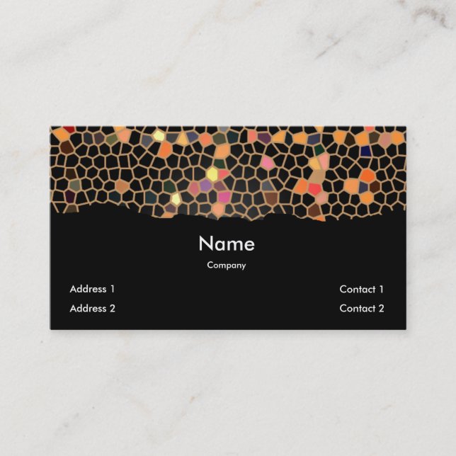 Carte De Visite Rupture du plafond en verre #3 (Devant)