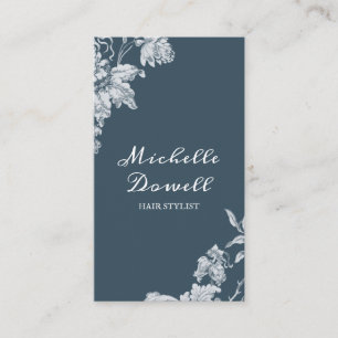 Carte de visite rustique romantique d'impression