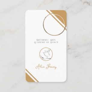 Carte De Visite rythmique Danse