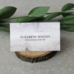 Carte De Visite Sable De Plage Aquarelle Beige Abstrait Profession