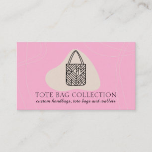 Carte De Visite Sac fourre-tout féminin esthétique minimaliste Béb