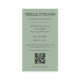 Sage Green Minimal QR Code Photo Moderne