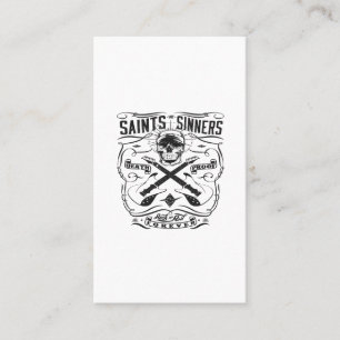 Carte De Visite saint and seners rock n roll forever deatproof