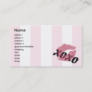 Carte De Visite Saint-Valentin - Affaires